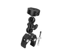 Support de serrage réglable en aluminium avec 2 têtes sphériques pour antenne parabolique, remorque, yacht, installation de poteaux de fixation réglable pour parabole