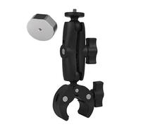 Support de serrage réglable en aluminium avec 2 têtes sphériques pour antenne parabolique, remorque, yacht, installation de poteaux de fixation réglable pour parabole