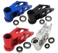Support de servo de cloison avant en aluminium avec roulements pour Losi 1/4 Promoto MX PM-MX/SM LOS261012 noir
