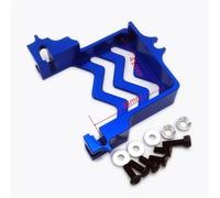 Support de servo en Aluminium, Conception Anti-rayonnement, Compatible avec servo 2075 2075X for Trax-XAS 1/5 X-Maxx X Maxx 1/6 XRT 7749(Blau)