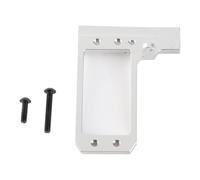 Support de servo RC 1/10 pour Phoenix F10 VP, adaptateur à 4 liaisons en alliage d’aluminium à centre bas, avec vis, mise à niveau de direction de précision pour voiture RC à (Argent)