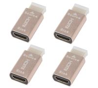 Support de Signal d'écran de verrouillage HDMI 4X, adaptateur virtuel KVM HDMI2.0, prise factice EDID DDC