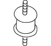 Support de silencieux 255-038 BOSAL