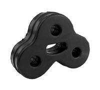 Support de silencieux arrière en caoutchouc 3 trous pour Jaguar XF X250 2008-2018 Technologie de fabrication avancée (noir)