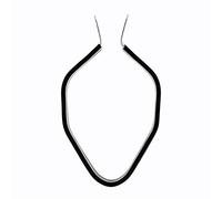 Support de silencieux de moto KIMISS, support de montage de silencieux de suspension de tuyau d'échappement hexagonal (couleur primaire)