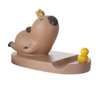 Support de smartphone animal de dessin animé, dessin animé animal tablette support Cap - Pour le salon, les voitures, le lieu de travail, marqué par la conception pratique Capsibara, ce support est