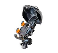 Support de smartphone pour moto | Support anti-vibration avec chapeau - Support de smartphone pour moto, navigation, tourisme, commutation, sentiers, autoroutes, villes et routes de montagne