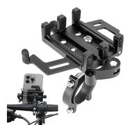 Support de smartphone pour vélo avec pince | Arceau de support résistant aux chocs pour la navigation de vélo, VTT, fitness, route, randonnée, camping