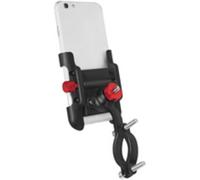 Support de smartphone pour vélo, droit, noir/rouge