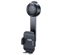 Support de smartphone pour voiture avec ventouse pour tableau de bord - noir