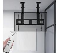 Support De Sol Électrique Réglable Pour Téléviseur, Avec Télécommande Et Fonction Mémoire Intelligente, Compatible Avec Les Téléviseurs Lcd De 55 À 120 Pouces. Fixation Télescopique Au Plafond, Idéal