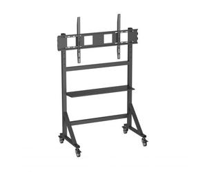 Support de sol Ewent EW1584 pour écrans/téléviseurs interactifs de 55 à 100 pouces - Plateau mul