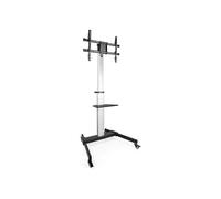 Support de Sol Hera en Aluminium avec roulettes pour écrans de 37" à 86" - TOOQ FS1886M-B