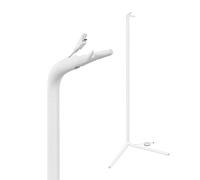 Support de Sol Lollipop pour Moniteur Bébé, Compatible avec Lollipop, Surveillance dans la Crèche, Tête Flexible en Silicone, Blanc
