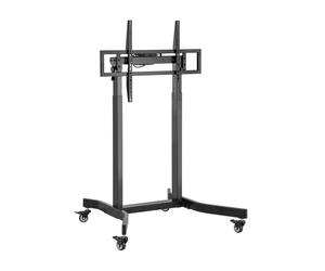 Support de sol motorisé Aisens PRO avec roulettes pour moniteur/téléviseur 120 kg de 55 à 100 -
