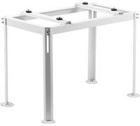 Support de sol pour climatiseur VEVOR, support anti-vibrations mini split pour pompes à chaleur de climatisation sans conduit avec 9000-18000 BTU, support de base AC pour montage au sol avec capacité