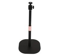 Support de Sol pour Projecteur, Trépied de Projecteur Universel en Aluminium, Kit de Support de Sol Rotatif Réglable de 9,8 à 15,7 Pouces pour Caméras à Vis 1/4 Pouces, (Grande capacité de 5 kg de