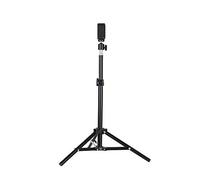 Support de sol pour selfie à LED - Support de téléphone portable - Trépied multifonction - Haute durabilité - Stable - Rotation à 360° - Pliable pour un rangement et une utilisation faciles