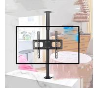 Support de Sol pour téléviseur LCD Rotatif à 360 degrés, Support Rotatif pour cloison de séparation, Base rotative pour Meuble TV, Convient pour écran LED de 32 à 55 Pouces