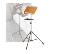 Support de sol réglable avec roues de frein pour partitions de musique, recettes et manuels scolaires, hauteur personnalisable pour une utilisation polyvalente