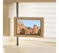 Support de Sol réglable pour téléviseur LCD, Meuble TV Mural, Rotation latérale à 360°, Inclinaison et pivotement, Compatible avec Les écrans LED de 35 à 75 Pouces(1090-1340mm)