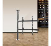 Support de Sol réglable pour téléviseur LCD, Meuble TV Mural, Rotation latérale à 360°, Inclinaison et pivotement, Compatible avec Les écrans LED de 35 à 75 Pouces(1390-1940mm)