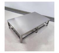 Support de Sol Robuste en Acier Inoxydable réglable pour climatiseur et Lave-Linge, 30 x 30 x 30 cm, pour garages, Cuisines et magasins.