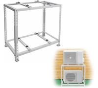 Support de Sol Robuste pour climatiseurs et Pompes à Chaleur Mini Split, Support Universel Antichoc, Base Monobloc Durable, idéal pour Une Utilisation Domestique et Commerciale.