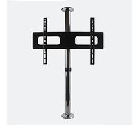 Support de sol rotatif à 360° pour téléviseurs de 32 à 65 pouces - Support réglable avec séparateur, base d'armoire rotative élégante pour une installation polyvalente de divertissement à domicile