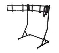 Support de Sol Thermaltake GSC-MSP-MDSLBB-01 pour 3 écrans 27"-55" (68.6-139.7cm), VESA 75x75-400x200mm, max. 60kg, Noir, Rotation 60°, Ajustable en Hauteur
