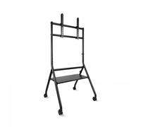Support de sol Tooq iDreams avec roulettes pour écrans 37-86 - Plateau inférieur polyvalent - Rou