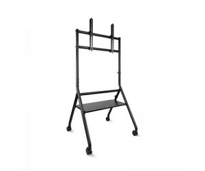 Support de sol Tooq iDreams avec roulettes pour écrans 37-86 - Plateau inférieur polyvalent - Rou