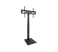 Support de sol - TOOQ - Mirage - Réglable en hauteur - 37-70"" - Noir