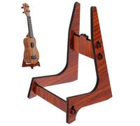 Support de Sol Trépied Pliable pour Ukulélé et Violon en Bois Marron Couleur Aléatoire Plusieurs styles