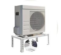 Support de sol universel AC - Support robuste pour mini climatiseurs séparés, solution de montage durable pour la stabilité du condensateur et du refroidisseur