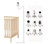 Support de Sol Universel pour babyphone,Compatible avec Les Marques Boifun/GHB/Philips Avent/Momcozy/Blemil/Jeeber/HelloBaby/ieG abystar/Dr.Care et VTech.Hauteur réglable de 90 à 170 cm
