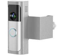 Support de sonnette antivol/clignotant, support intégral entièrement en métal pour sonnette Ring Battery Doorbell/Plus/Pro (2e génération, 2026), résistant aux intempéries, sans perçage, kits de