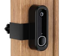 Support de sonnette antivol compatible avec la sonnette vidéo Arlo 2K/HD (2e génération), support de montage réglable sans perçage pour caméra de sonnette Arlo, accessoires pour appartements