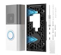 Support de sonnette pour Ring 2020 sans perçage nécessaire, support autocollant antivol pour Ring Video Doorbell 2020