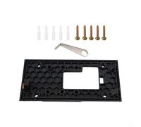 Support de sonnette pour Ring 2024 - Sans perçage - Batterie adhésive - Supports antivol - Kit d'installation résistant aux intempéries