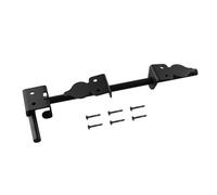 Support de sonnette pour sonnette vidéo Ring Battery 2024, sans perçage, support de tampon adhésif avec outil de retrait, support ABS noir pour mur plat, verre et métal