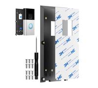 Support de sonnette Ring avec adhésif, sans perçage compatible avec les sonnettes Ring Doorbell 2nd Gen,VideoDoorbell 3/3 Plus/4,Battery Doorbell,BatteryDoorbell Plus/Pro