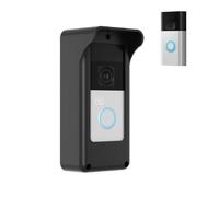 Support de Sonnette Ring Compatible avec Ring Doorbell 2e génération et Ring Battery Doorbell (Série 2024),Protège la Sonnette Ring de l'exposition directe au soleil,aux intempéries et aux rayons UV
