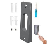 Support de sonnette vidéo - 4,4 x 1,5 x 11,5 cm - Mallette de montage portable - Support de sonnerie vidéo - Boîte de sécurité avec clip à libération rapide - Stand d'appartement pour la maison, le