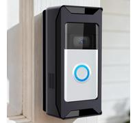 Support de Sonnette vidéo antivol Compatible avec caméra sans Fil Ring/Blink, Support de Sonnette à Angle réglable, sans perçage, Accessoires pour Maisons, Appartements, Entreprises