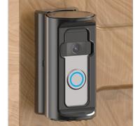 Support de sonnette vidéo antivol réglable à 360° sans perçage compatible avec sonnette vidéo 4/3/3 Plus/2/1 an Blink Video Doorbell Kit de mise à niveau pour maisons, appartements