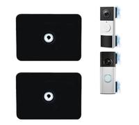 Support de sonnette vidéo magnétique compatible avec Ring Battery Doorbell Plus/Pro, TP-Link Tapo D210/D225/D205/D230S1, sans perçage, sans dommage mural, convient aux portes en fer et aux surfaces