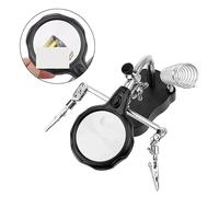 Support de soudage bureau, équipement, aide troisième main, outil auxiliaire, loupe, éclairage LED, support pour la réparation de soudage