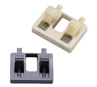 Support de soudage électrique avec double pince à ressort, capacité de fil de 1,0 à 7,3 mm, ensemble noir et blanc, pour soudure, travaux de PCB et réparation de soudage à faire soi-même