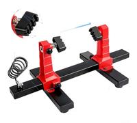 Support de soudage en plastique avec pince réglable pour carte de circuit imprimé, avec repose-fer amovible et base antidérapante pour une soudure sûre